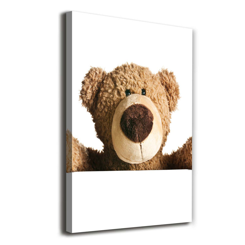 Teddy Bear - Wrapped Canvas Print