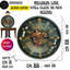 Horloge murale 26 po ronde surdimensionnée pour le salon-96952602