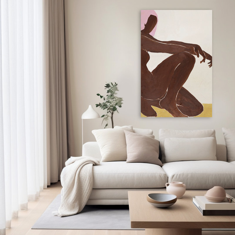 Chilly - Multicultural Figurative Art, 60" H x 40" W