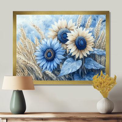 Art mural de tournesols Donasia