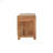 Solid Wood Shutter Oak-Ish Shoe Bench, 3-Drawer