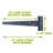Tee T Door Strap Hinge