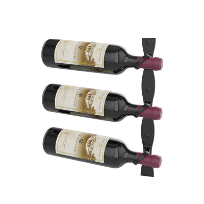 Lleucu Wall Mounted Wine Bottle Rack