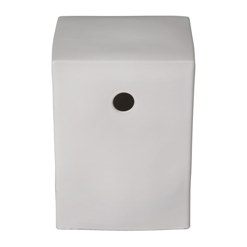 Pot de fleurs en céramique, Blanc