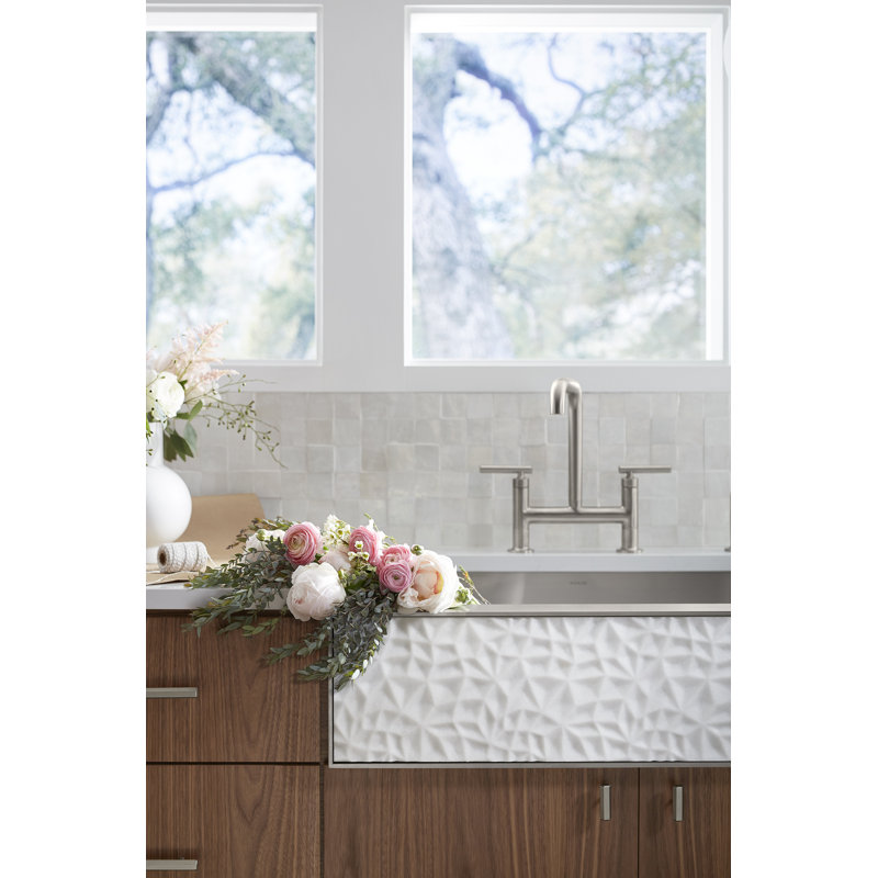 Tailor Carved Stone Insert, Royal White