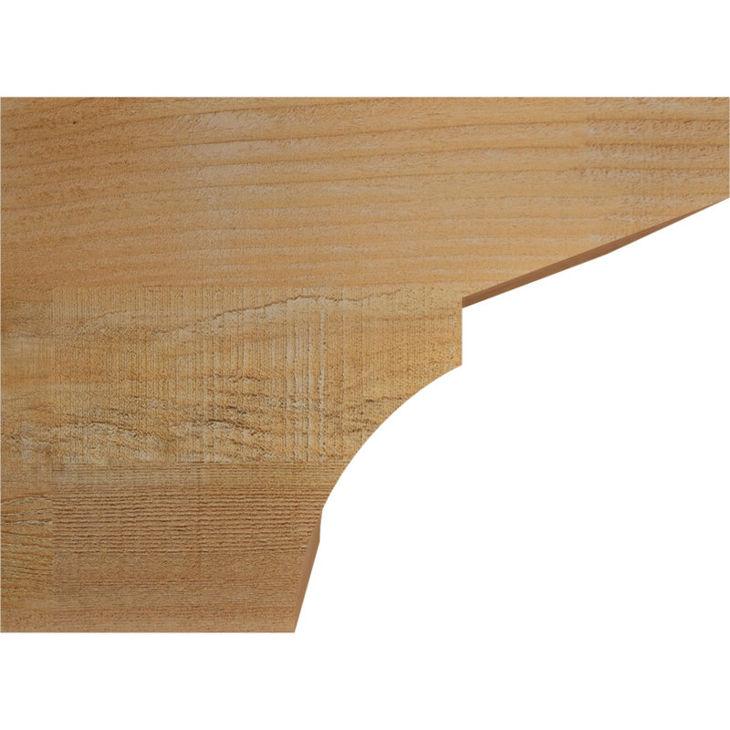 Monterey Rough Sawn Rafter Tail, Douglas Fir, 12" H x 16" W x 6" D