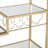 Jurgensen Miranda Steel and Glass Bar Cart-1299622227