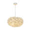 Luminaire suspendu blanc 1 lumière Harleen