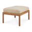 Jack Outdoor Teak Ottoman-481879709-481879683