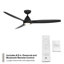Ventilateur de plafond intelligent d'intérieur / extérieur à 3 pales Skylark avec trousse d'éclairage à DEL réglable CCT 2700K-3000K-4000K-5000K et télécommande incluse-1961297366-1961297363-1989766002