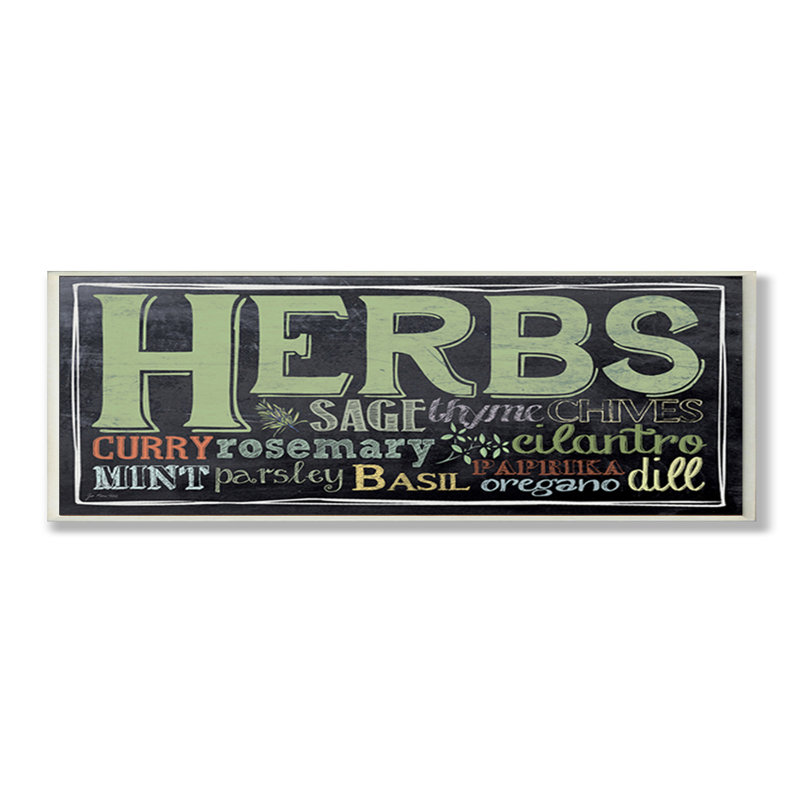Plaque murale Ehme Herbs