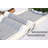 Cotton Woven Table Runner Striped Extra Long Gray Dining Table Runner, Farmhouse Style Dresser Scarf Grey 14" x 90" Long-1775796945-1763624852-1775796972
