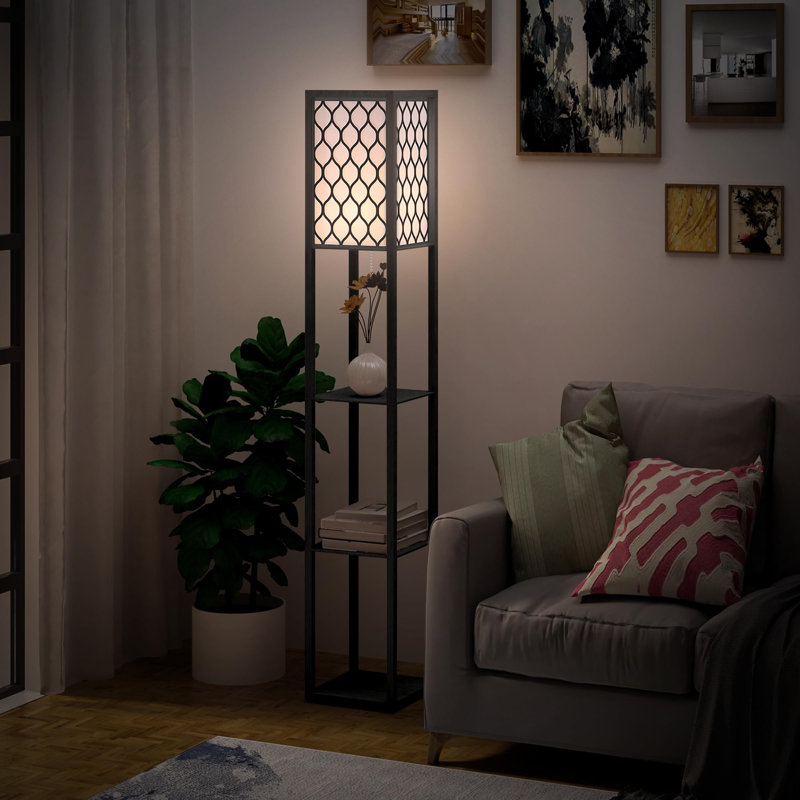 Breznau 160cm Column Floor Lamp
