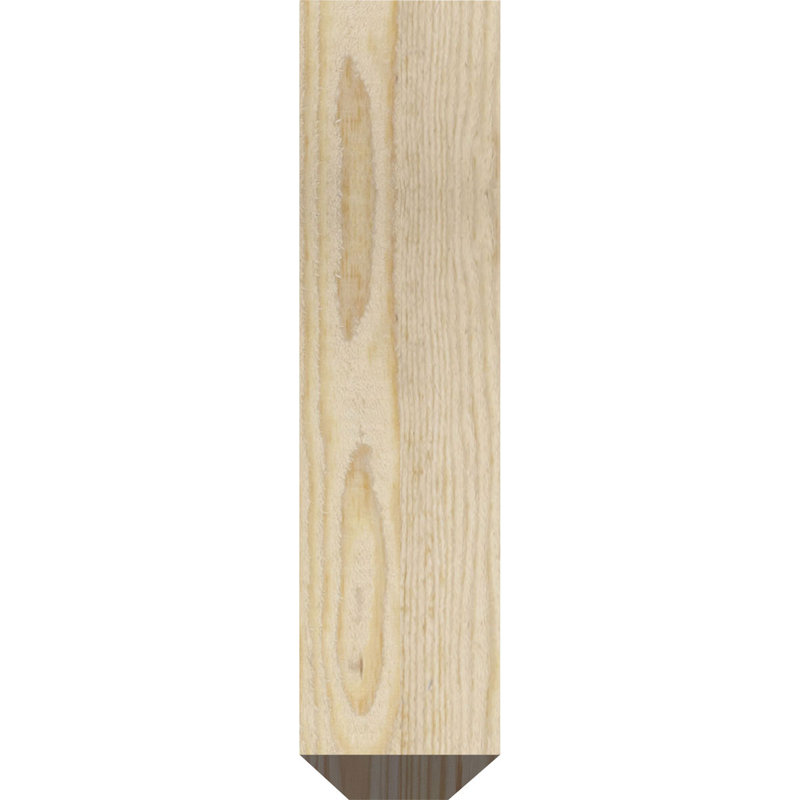 3 1/2"W x 13 1/2"D x 16"H Diane Craftsman Ironcrest Smooth Bracket, Douglas Fir (2"W x 5 1/2"D x 8"H Iron Bracket)