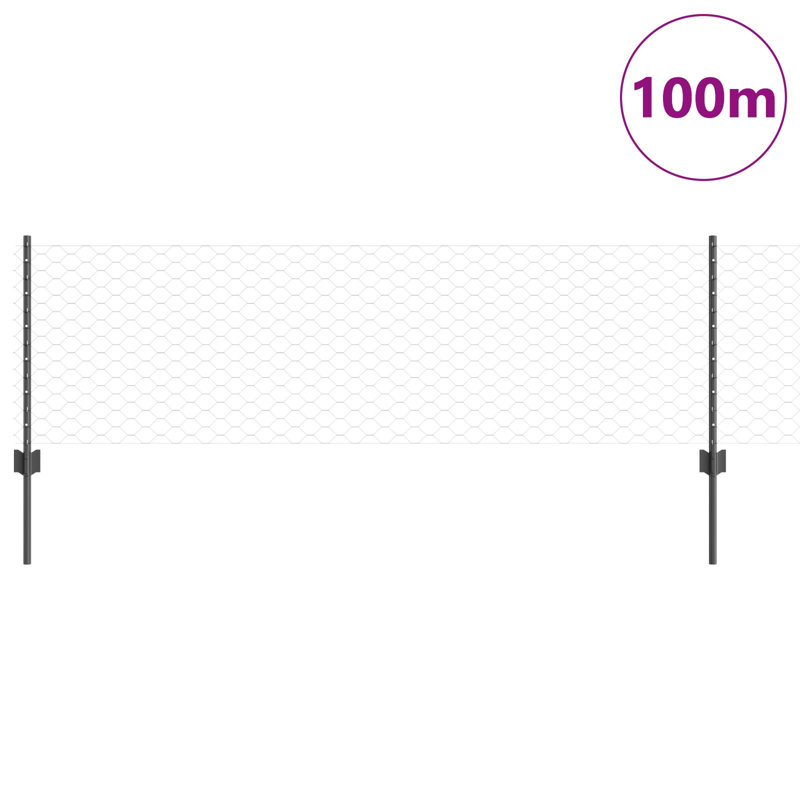 60cm H x 10000cm W Steel Fencing Kits