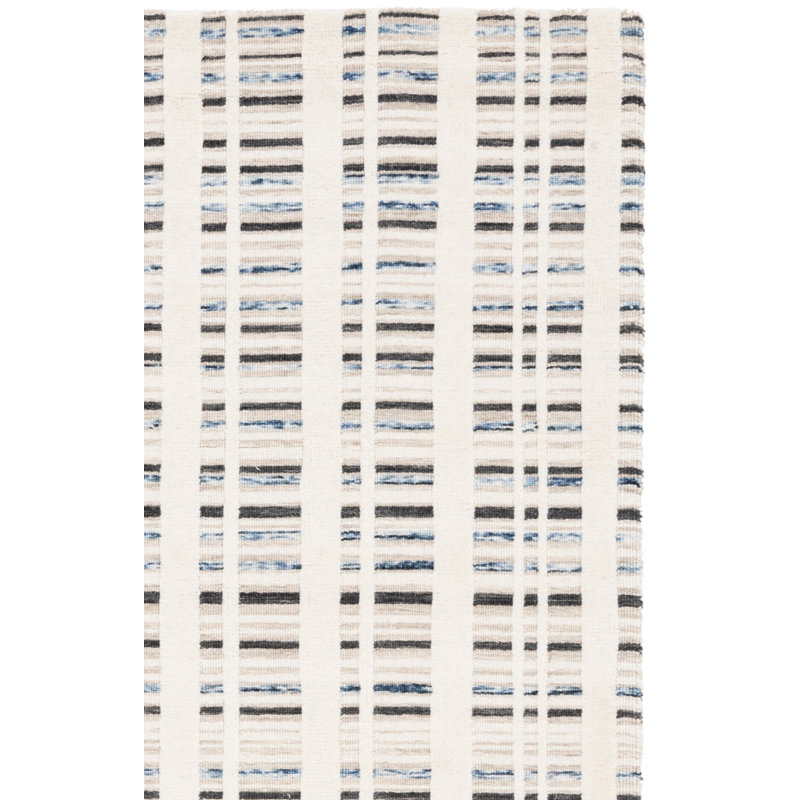 Tapis gris foncé / ivoire Fanessa 651, Rectangulaire 3 pi x 5 pi