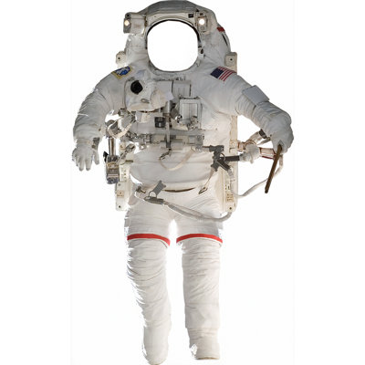 Astronaute en carton debout