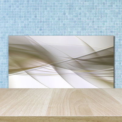Banwari 50cm W x 100cm L Glass Peel and Stick Panel