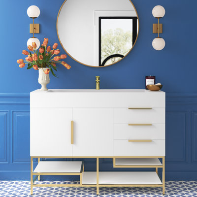 Ensemble de meuble-lavabo simple 47 po Glasgow
