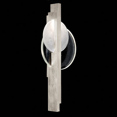Selene Wrought Iron LED Flush Mounted Sconce