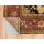 Tapis carré rouge en laine noué à la main 12 pi 2 po x 12 pi 2 po Heris Reedation 2AED48C74B0841A383C9C0EEAF126285