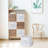 Fabric Storage Cubes (Set Of 10) 11 Inch Cube Storage Bin, Cube Storage With 8 Labels Window Cards & A Pen, Foldable Cube Organizer Bins, 11X11 Storage Bin, Cubby Organizer Bins, White