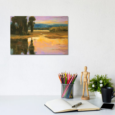 Peaceful I by Allayn Stevens - Wrapped Canvas Print