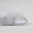 Calvin Klein Emblem Grey Cotton Throw Pillow