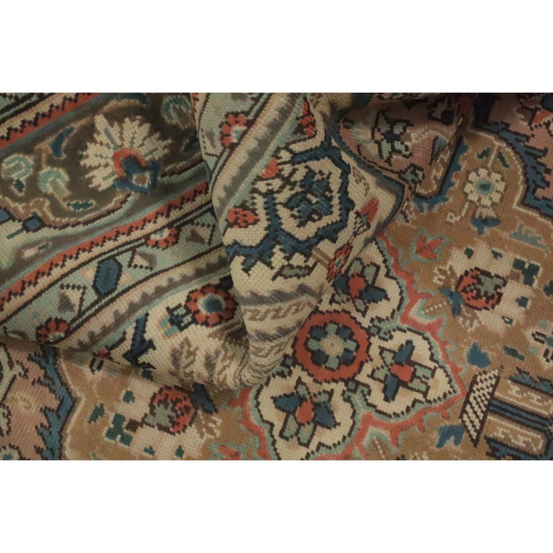 Tapis traditionnel géométrique rétro 5 x 7