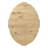 Bruno Oak Finish 47" Round Dining Table