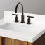 Sequoia 30 In. Single Sink Whitebrook Quartz Countertop Bath Vanity in Mango Wood With Chrome Faucet-1111103955