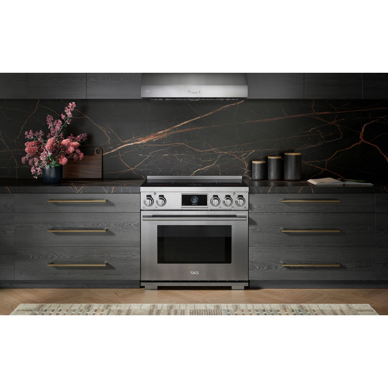 36-Inch Pro Induction Range