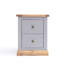 Conn 45cm W Solid + Manufactured Wood Bedside Table-981666199