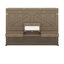 Lit escamotable avec rangement, armoire-lit pliable avec coiffeuse, miroir central et 2 tiroirs latéraux-658746798