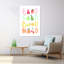 Good Good Good Mood II Playful Whimsical Abstract Fruit, art mural-2010339454
