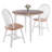 Donaven 2 - Person Solid Wood Solid Wood Top Four Leg Dining Set