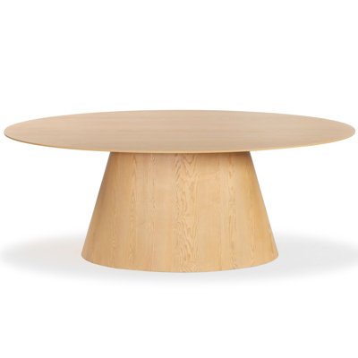 Kintner 79" Pedestal Dining Table