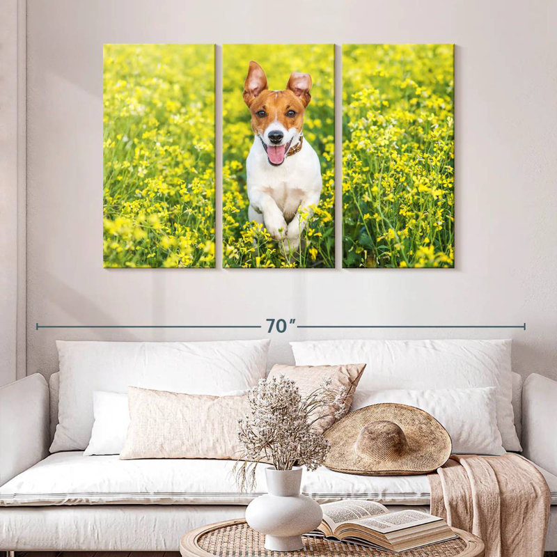 Brampt Happy Jack Russell, H 32 po x l 50 po