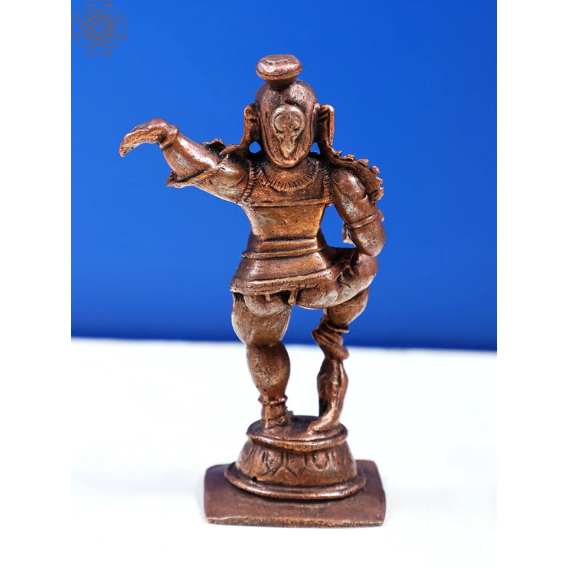 Petite figurine Krishna dansante