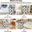 Damask Flower Foldable Laundry Hamper - Waterproof Fabric Storage Basket With Handles, Clothes Hampers For Laundry,Bedroom,Dorm