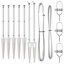 Fence Posts Manual 7 Pcs Galvanised Steel-2133237151-2133237138