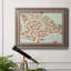 Carte de Venise moderne - cadre photo, impression sur toile-1219741666
