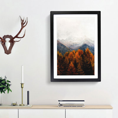 The Alps in Italy - Framed Print