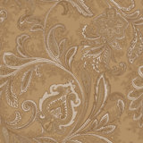 Elegance Collection Paisley Design Pearlescent Finish Wallpaper Roll