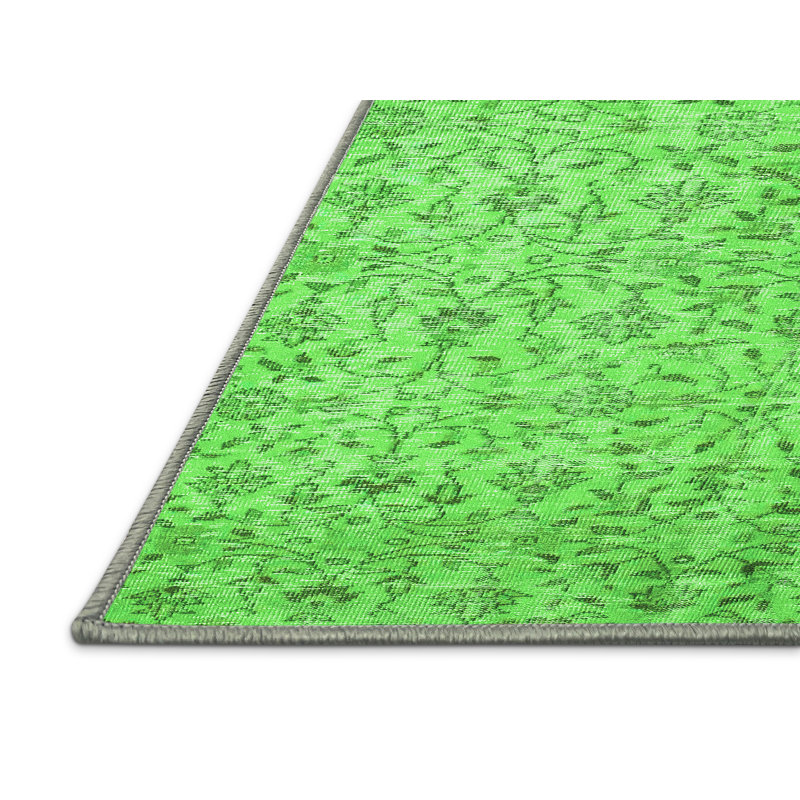 Performance Floral Indoor Rug, Rectangle 7' x 10'