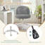 Blue Elephant Velvet Task Chair-498499614