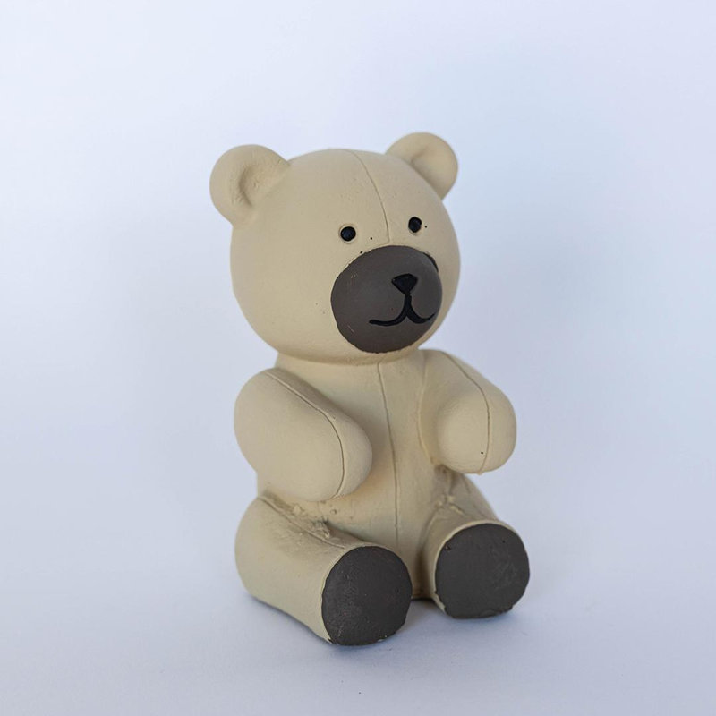 Cute Sitting Teddy Bear Figurine