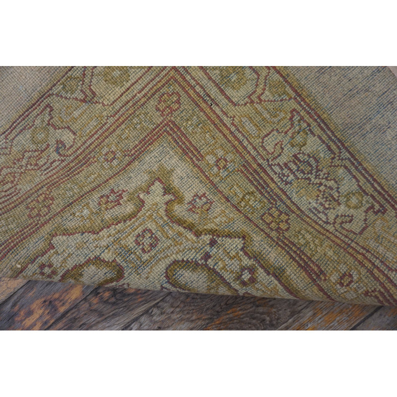 Antique Large Amritsar Indian Allover Knotted Rug
