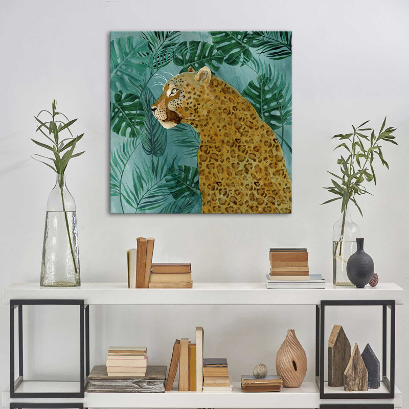 «Jungle Cheetah» par Tava Studios, reproduction sur toile, H 36 po x l 36 po x P 1,5 po