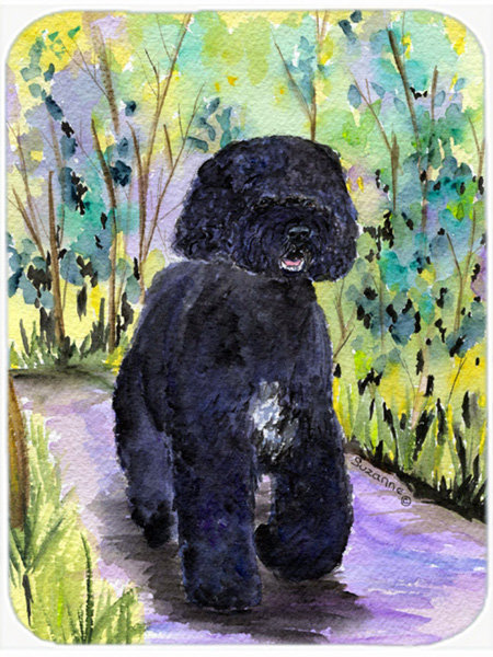 Planche à découper en verre pour chien d’eau Portuguese de Winston porter
